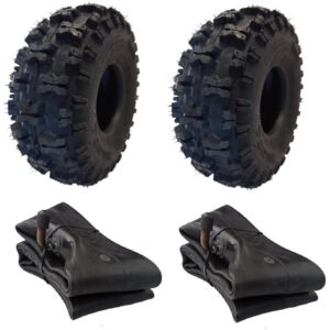 2x Schlauch+ Rasenreifen 13x5.00-6 P5016  13x5-6