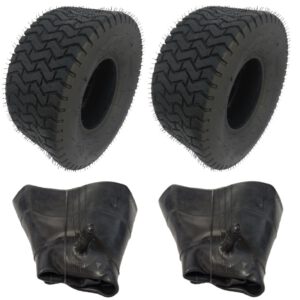 2x Schlauch + Rasenreifen 18x9.50-8 LG02